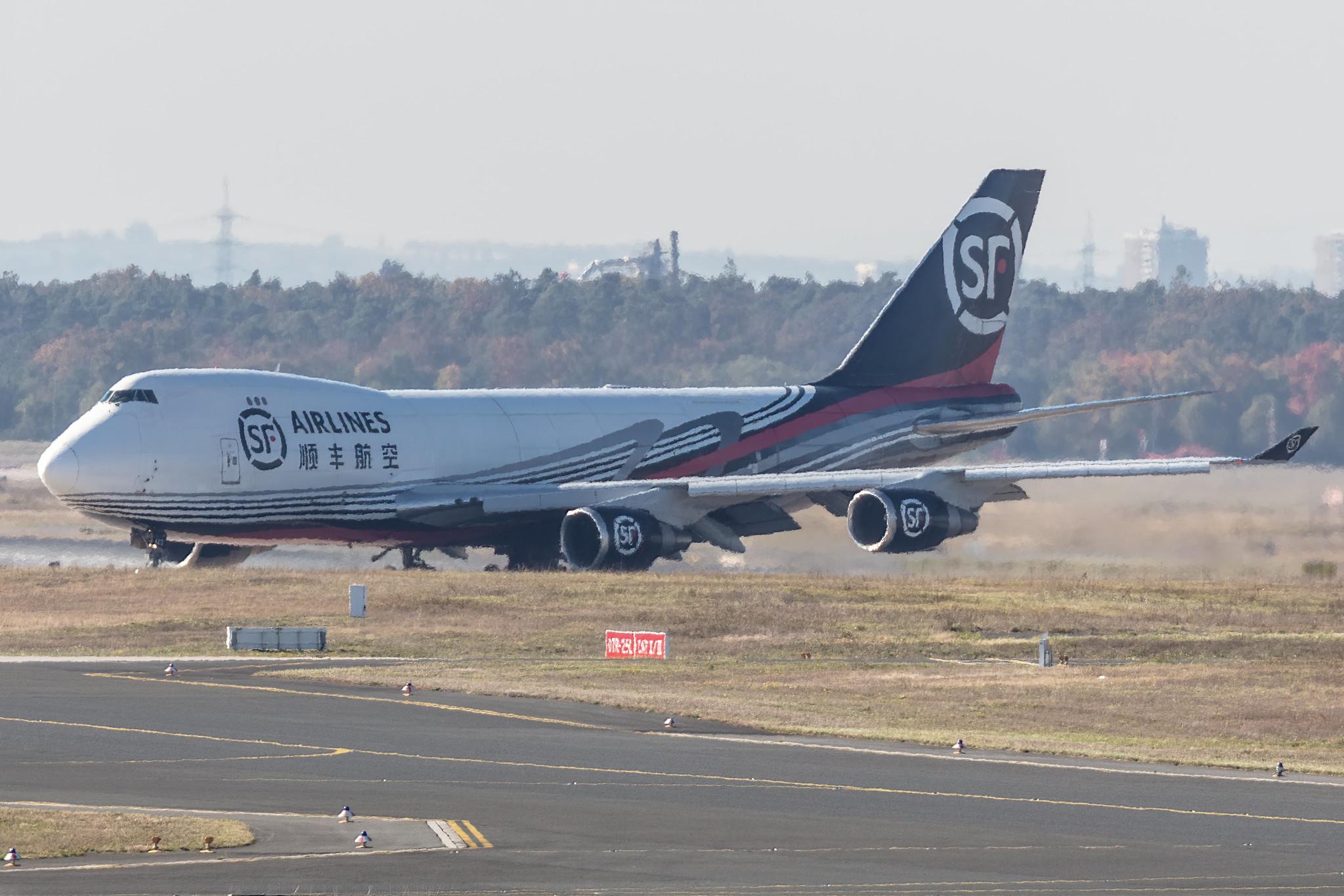 Frankfurt Airport: SF Airlines (O3 / CSS) |  Boeing 747-4EVF(ER) B744 | B-2422 | MSN 35173