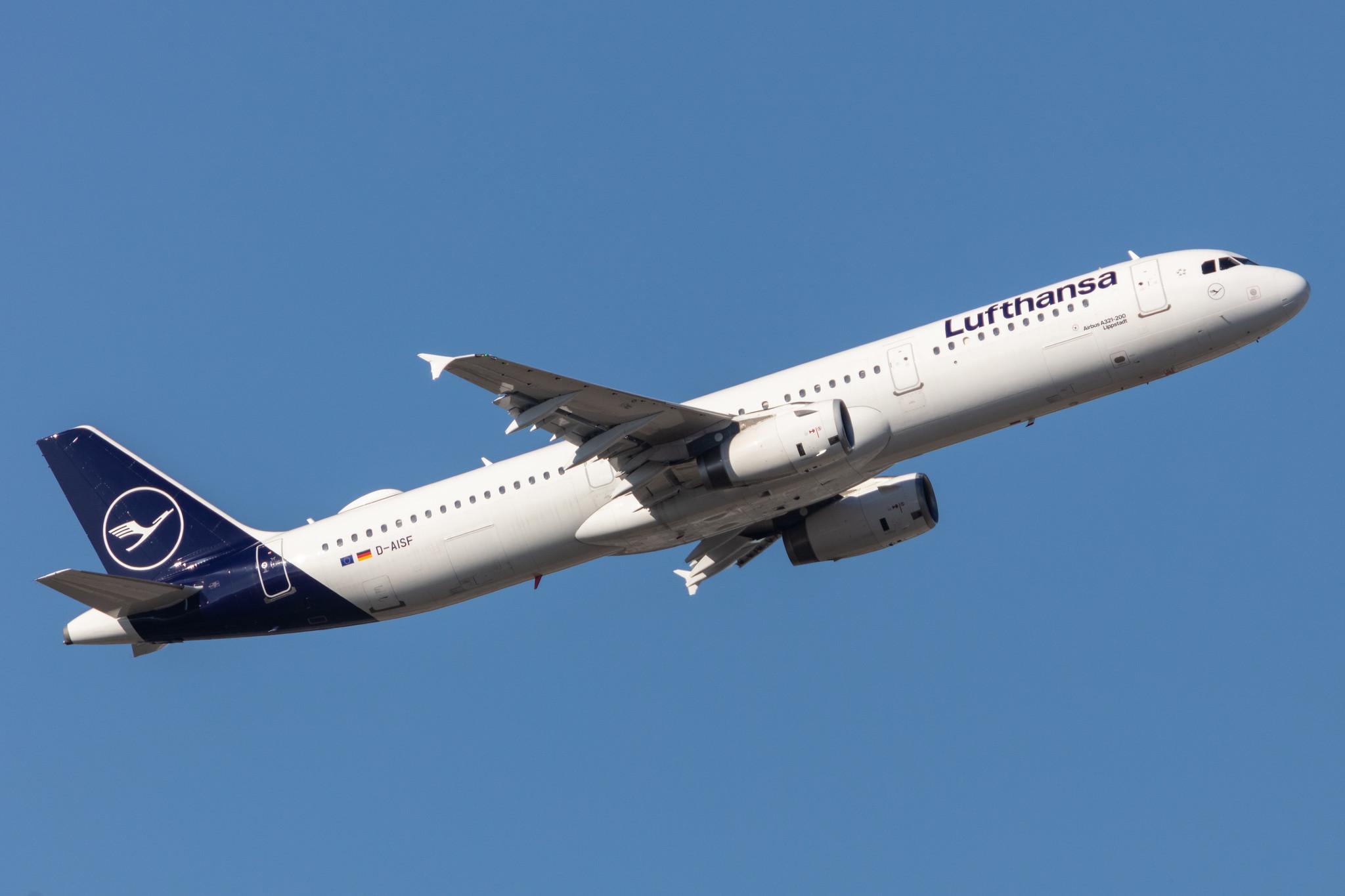 Frankfurt Airport: Lufthansa (LH / DLH) |  Airbus A321-231 A321 | D-AISF | MSN 1260
