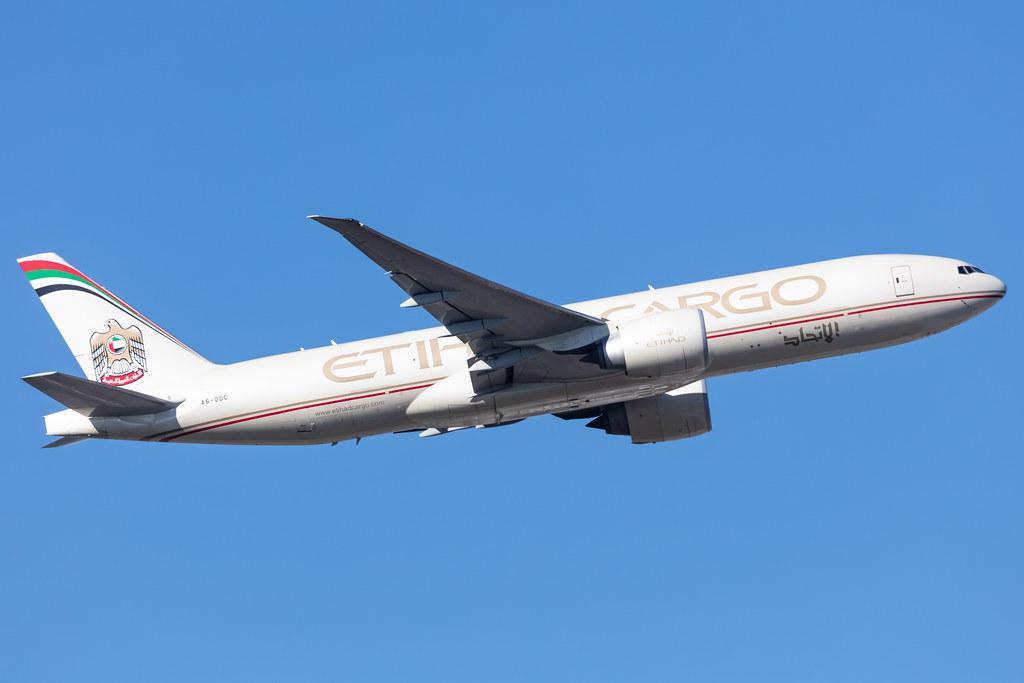Frankfurt Airport: Etihad Cargo (EY / ETD) | Operator: Etihad Airways |  Boeing 777-FFX B77L | A6-DDC | MSN 39691