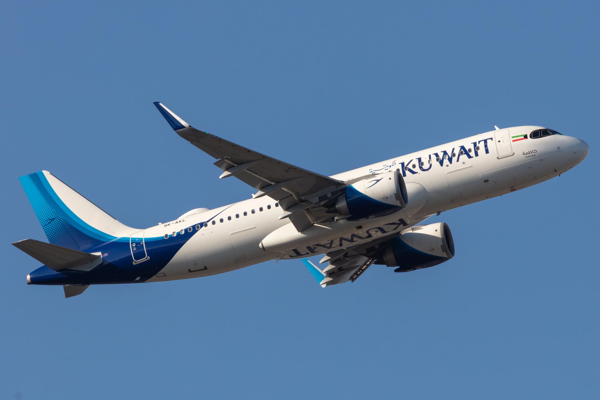 Frankfurt Airport: Kuwait Airways (KU / KAC) |  Airbus A320-251N A20N | 9K-AKL | MSN 8933