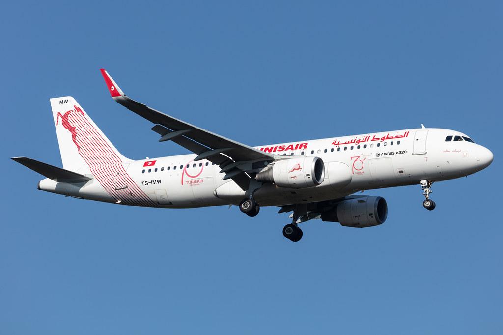 Frankfurt Airport: Tunisair (TU / TAR) |  Airbus A320-214 A320 | TS-IMW | MSN 6338