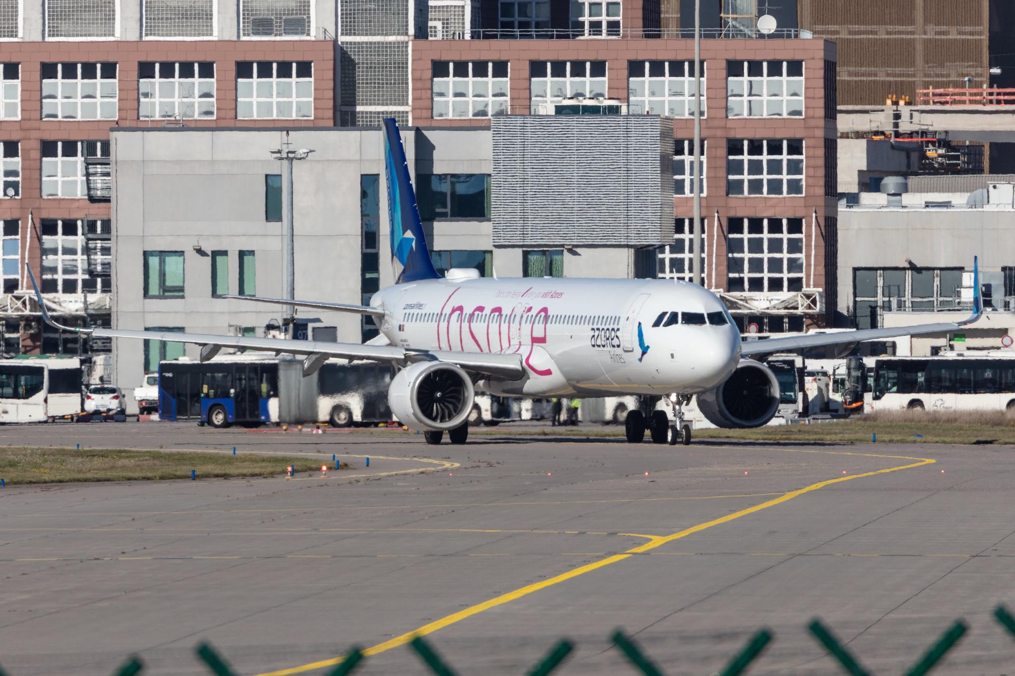 Frankfurt Airport: Azores Airlines (S4 / RZO) |  Livery: Inspire Livery |  Airbus A321-253NX A21N | CS-TSI | MSN 10074