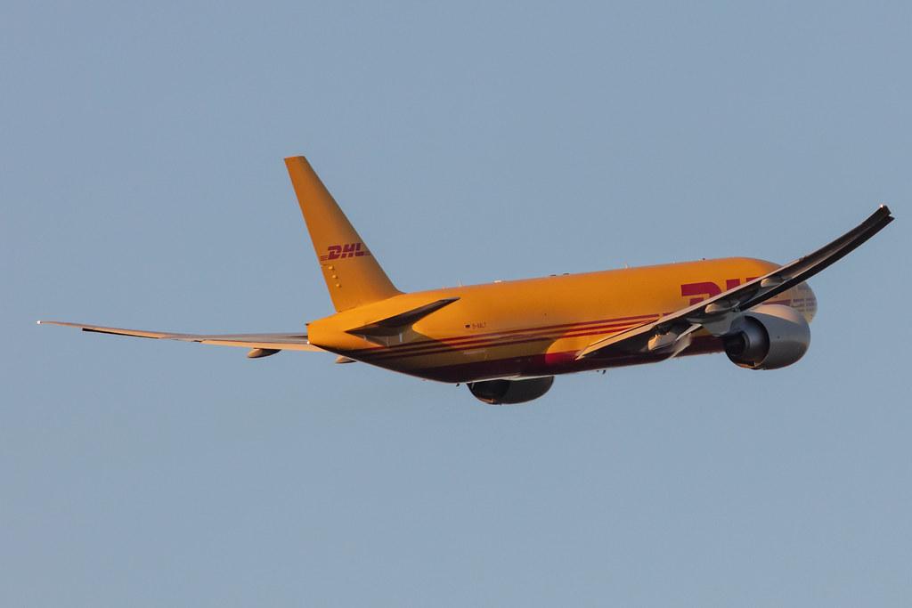 Frankfurt Airport: DHL (D0 / DHK) | Operator: AeroLogic |  Boeing 777-F B77L | D-AALT | MSN 66863