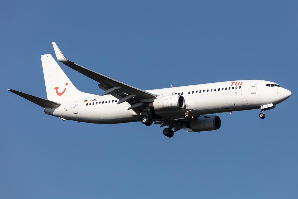 Frankfurt Airport: TUI (X3 / TUI) | Operator: TUI fly |  Boeing 737-86J B738 | D-ABAF | MSN 30878