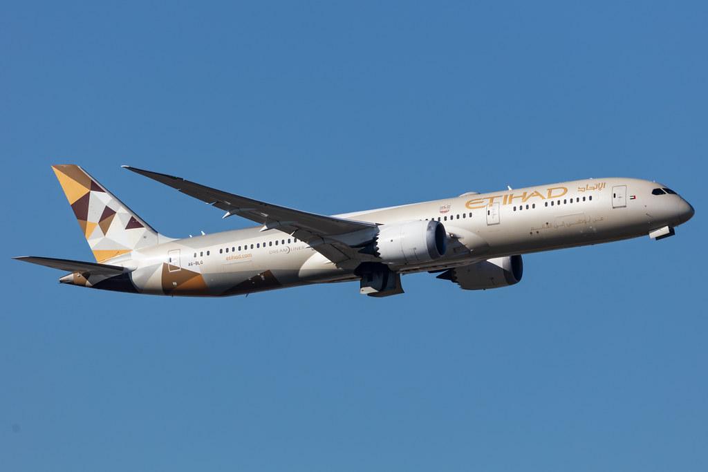 Frankfurt Airport: Etihad Airways (EY / ETD) |  Boeing 787-9 Dreamliner B789 | A6-BLG | MSN 39652