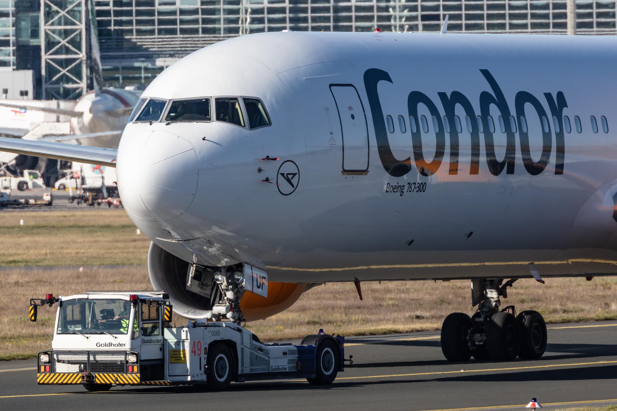Frankfurt Airport: Condor (DE / CFG) |  Boeing 767-330(ER) B763 | D-ABUF | MSN 26985