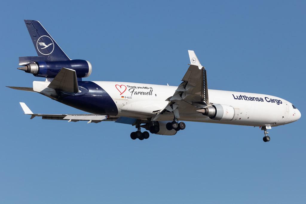 Frankfurt Airport: Lufthansa Cargo (/ GEC) | Livery: Thank you MD-11 Farewell Livery |  McDonnell Douglas MD-11F MD11 | PH-CDF | MSN 48783