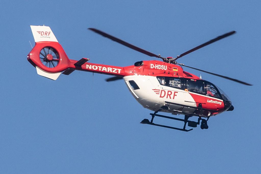Frankfurt Airport: DRF |  Airbus Helicopters H145 EC45 | D-HDSU | MSN 20258