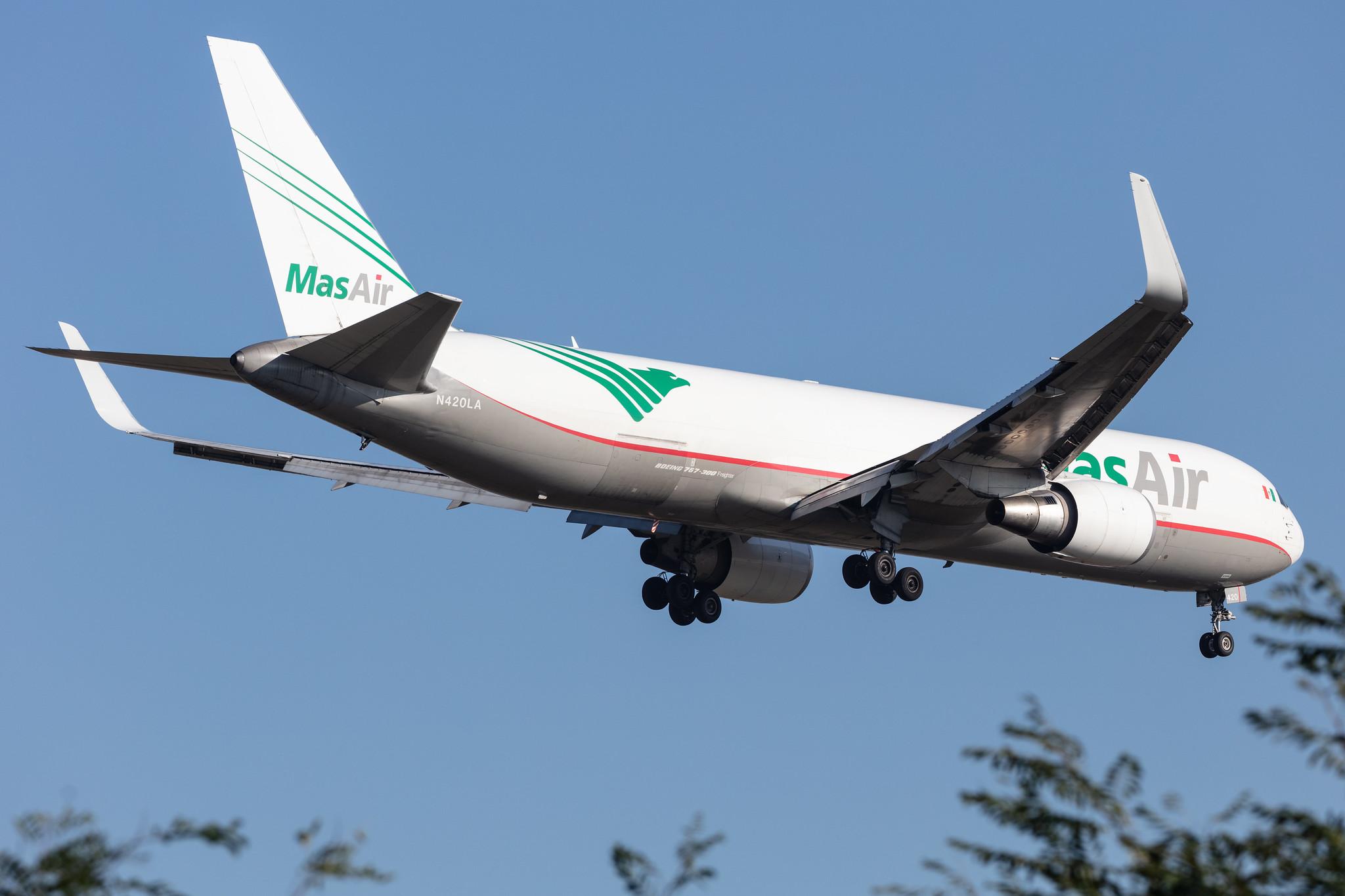 Frankfurt Airport: MasAir Cargo (M7 / MAA) | Operator: MasAir Cargo Airline |  Boeing 767-316F(ER) B763 | N420LA | MSN 34627