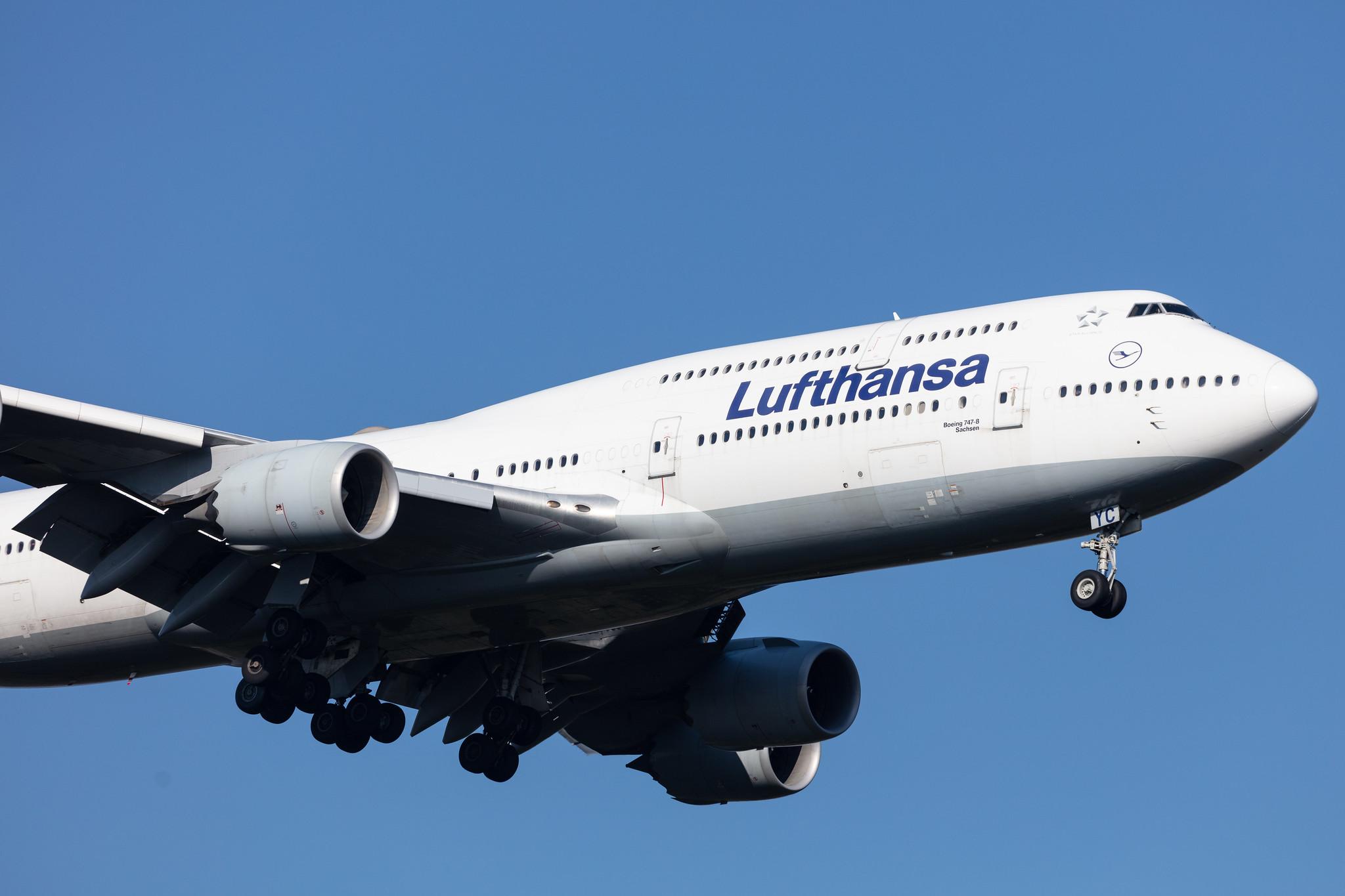 Frankfurt Airport: Lufthansa (LH / DLH) |  Boeing 747-830 B748 | D-ABYC | MSN 37828