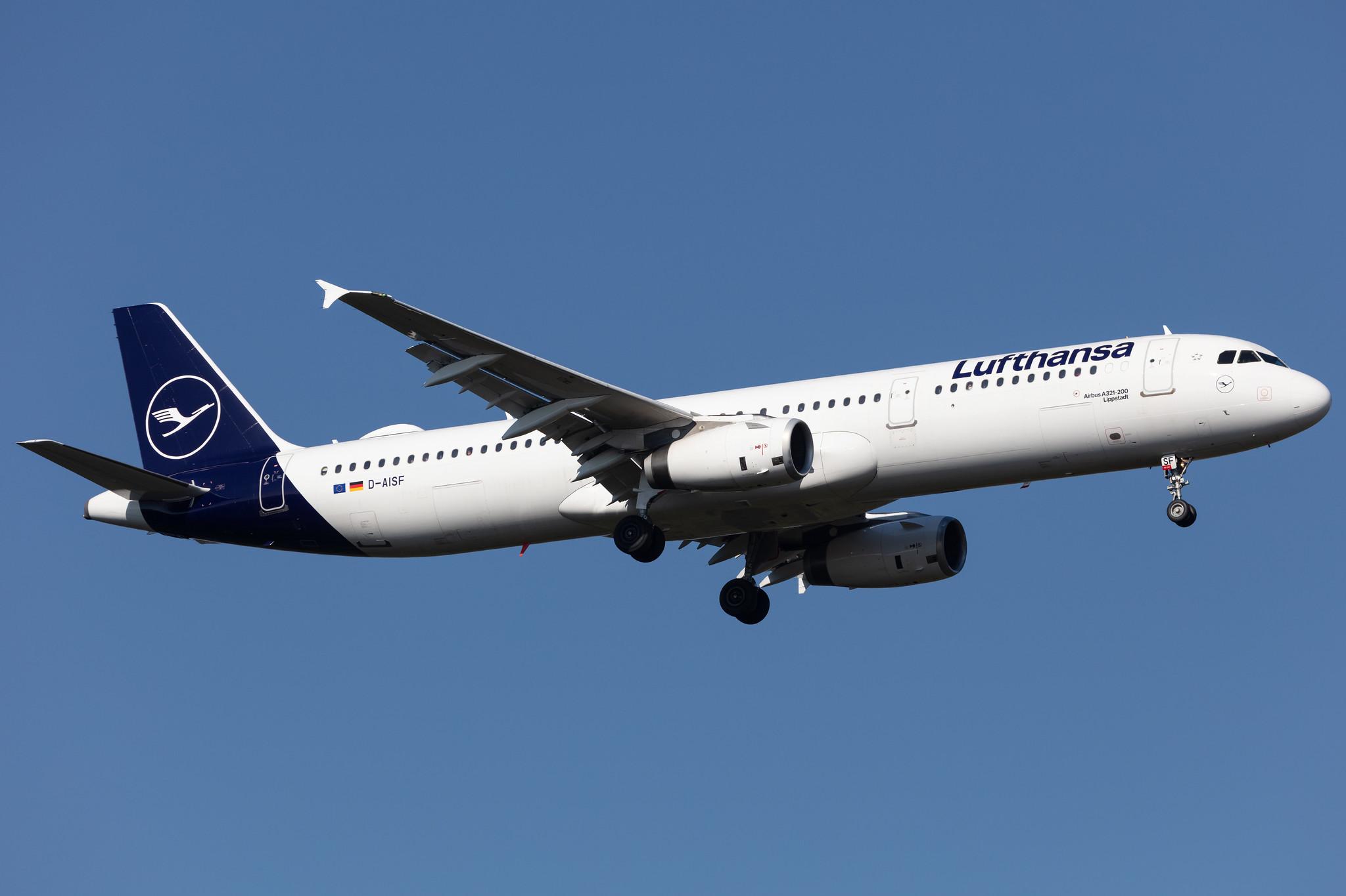 Frankfurt Airport: Lufthansa (LH / DLH) |  Airbus A321-231 A321 | D-AISF | MSN 1260