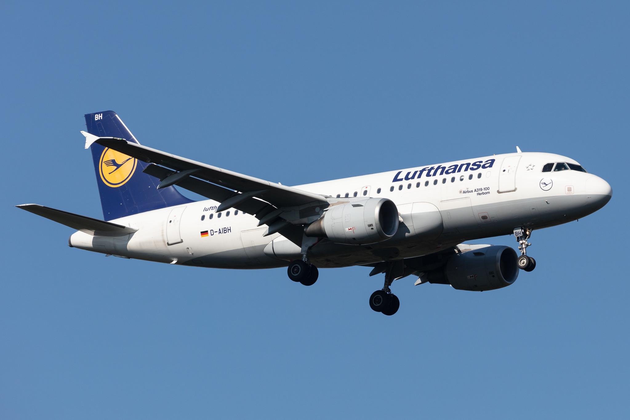 Frankfurt Airport: Lufthansa (LH / DLH) | Airbus A319-112 A319 | D-AIBH | MSN 5239