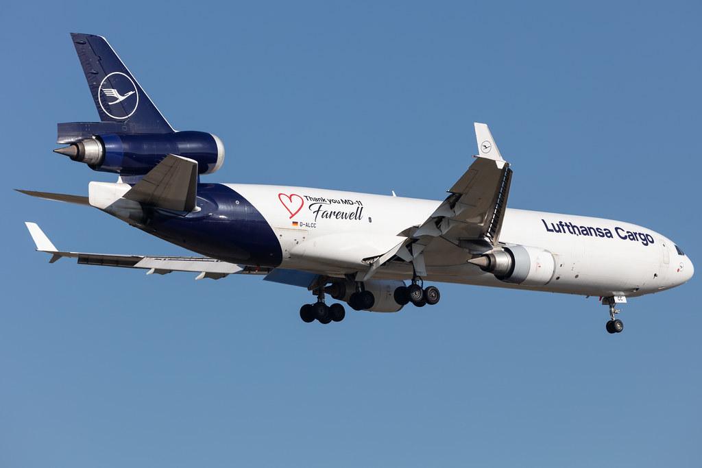 Frankfurt Airport: Lufthansa Cargo (/ GEC) | Livery: Thank you MD-11 Farewell Livery |  McDonnell Douglas MD-11F MD11 | PH-CDF | MSN 48783