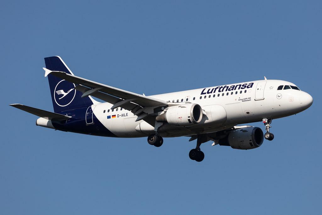 Frankfurt Airport: Lufthansa (LH / DLH) |  Airbus A319-114 A319 | D-AILE | MSN 0627