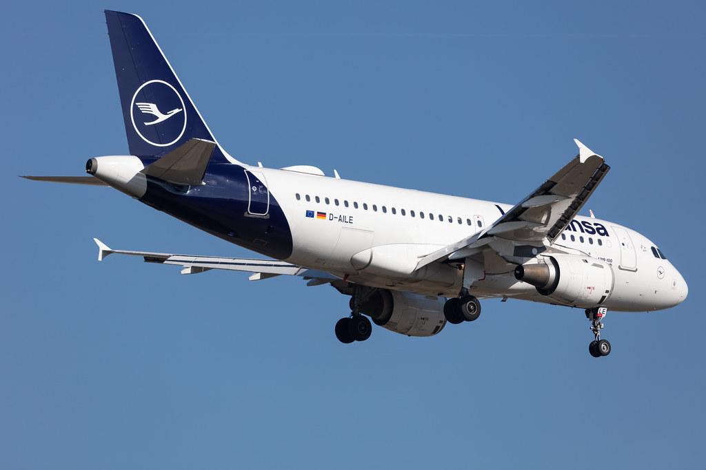 Frankfurt Airport: Lufthansa (LH / DLH) |  Airbus A319-114 A319 | D-AILE | MSN 0627