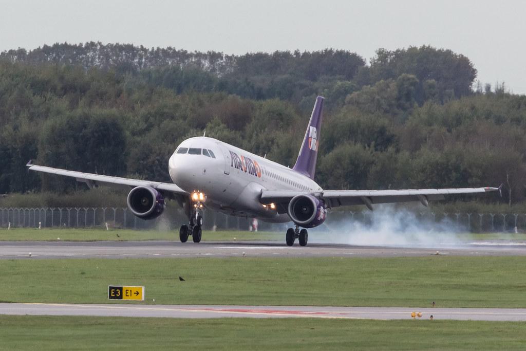 Hamburg Airport: Air Cairo (SM / MSC) |  Airbus A320-214 A320 | SU-BPU | MSN 2937