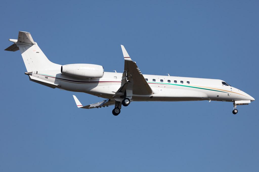 Frankfurt Airport: Valljet (/ VLJ) |  Embraer Legacy 650 E35L | F-HSTB | MSN 14501160