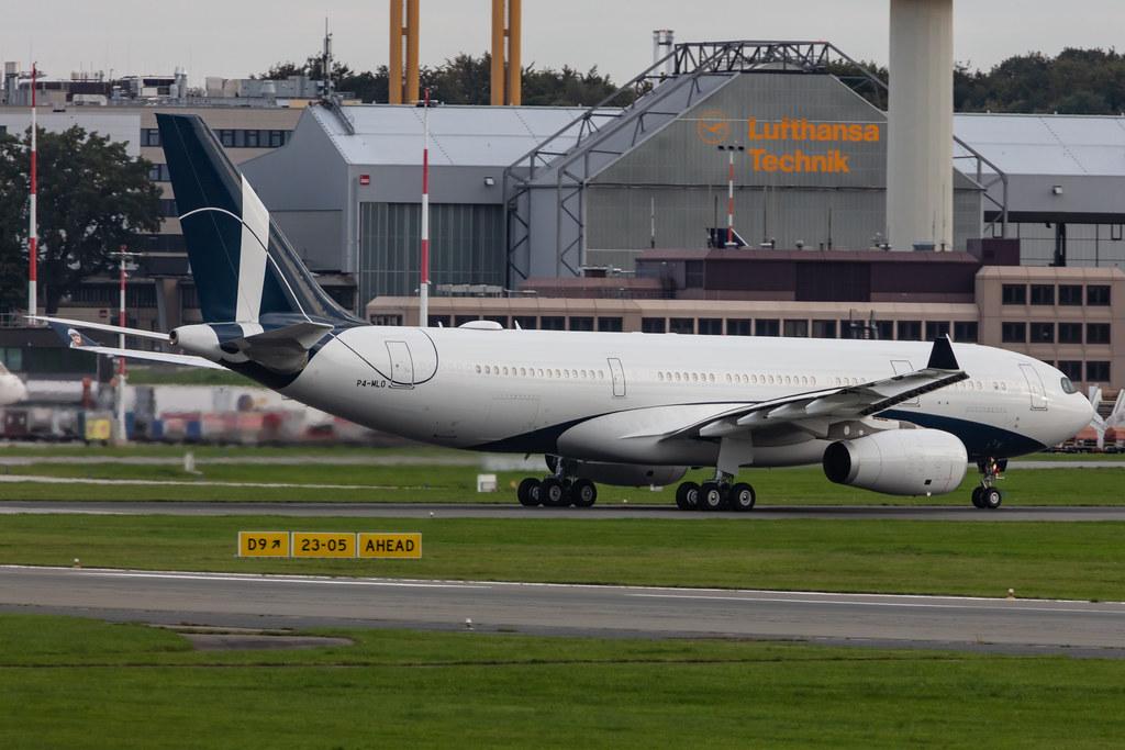 Hamburg Airport: Comlux Aruba (CS / CXB) |  Airbus A330-243 A332 | P4-MLO | MSN 0451