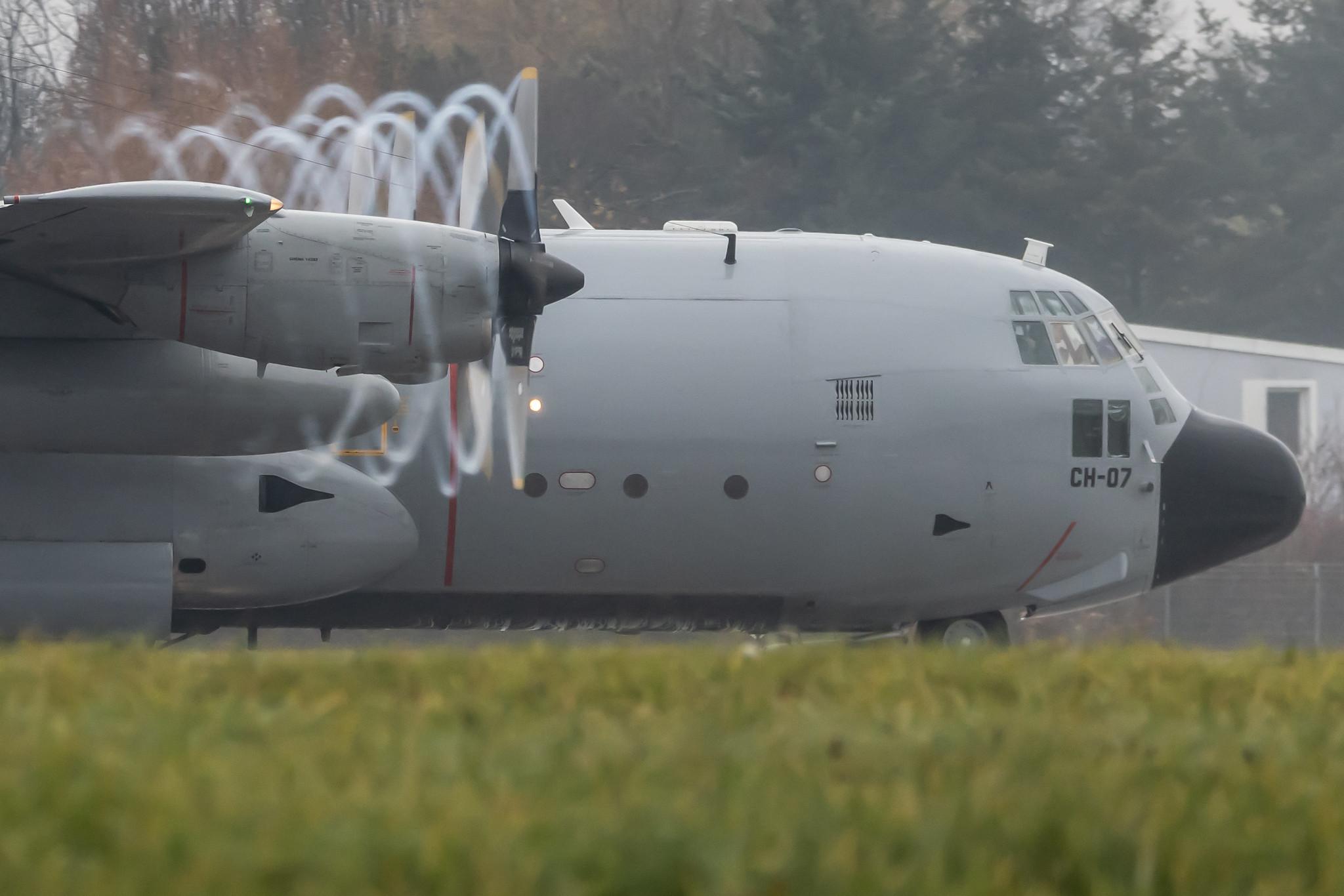 Hamburg Airport: Belgian Air Force | Lockheed C130H Hercules C130 | CH-07 | MSN 4476
