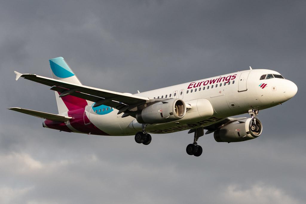 Hamburg Airport: Eurowings (EW / EWG) |  Airbus A319-132 A319 | D-AGWH | MSN 3352