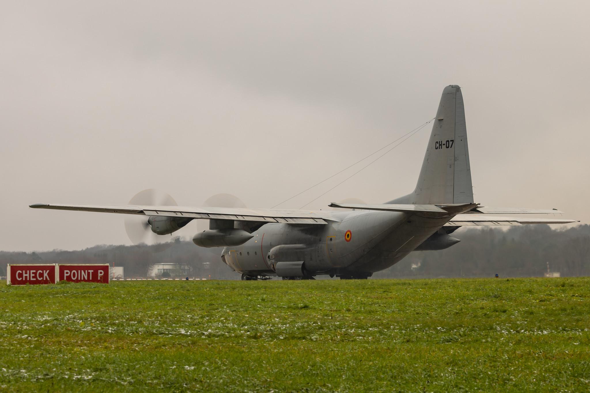 Hamburg Airport: Belgian Air Force | Lockheed C130H Hercules C130 | CH-07 | MSN 4476