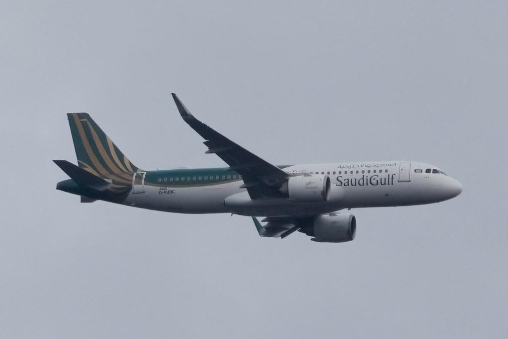 Hamburg Airport: SaudiGulf Airlines  (6S / SGQ) |  Airbus A320-251N A20N | D-AUBC | MSN 9440