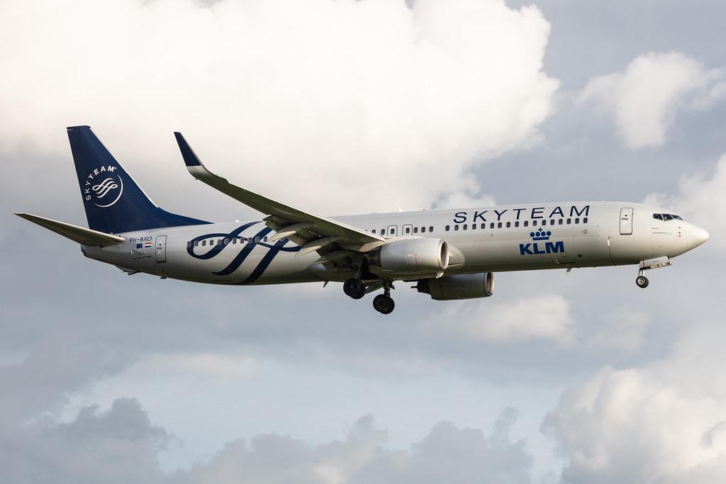 Hamburg Airport: KLM (KL / KLM) |  Livery: SkyTeam Livery |  Boeing 737-9K2 B739 | PH-BXO | MSN 29599