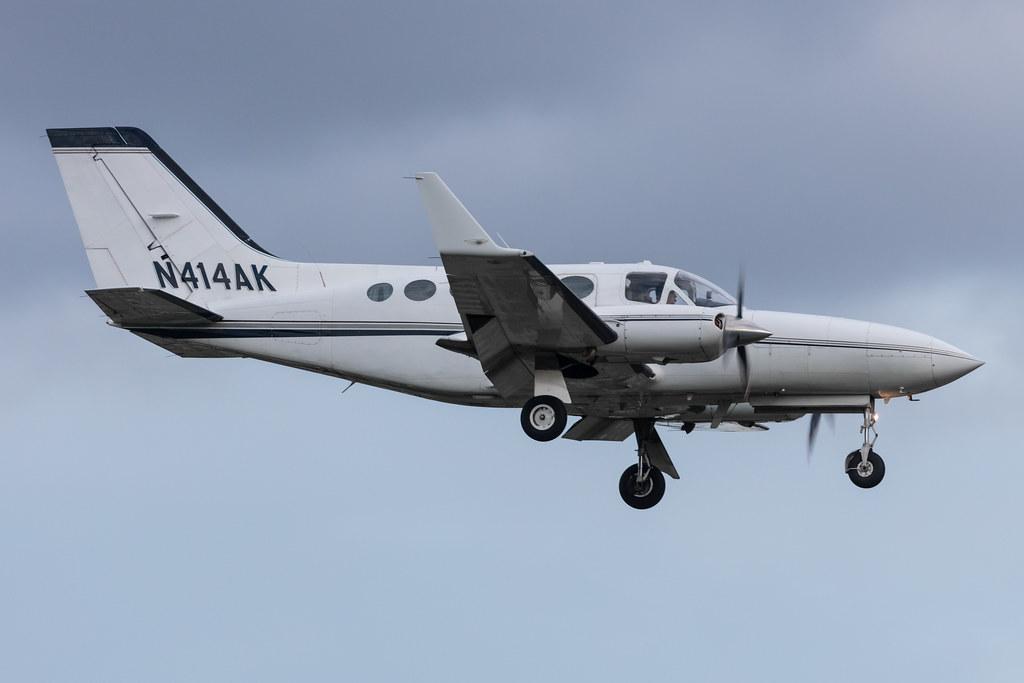 Hamburg Airport: Private owner |  Cessna 414A Chancellor C414 | N414AK | MSN 414A0321
