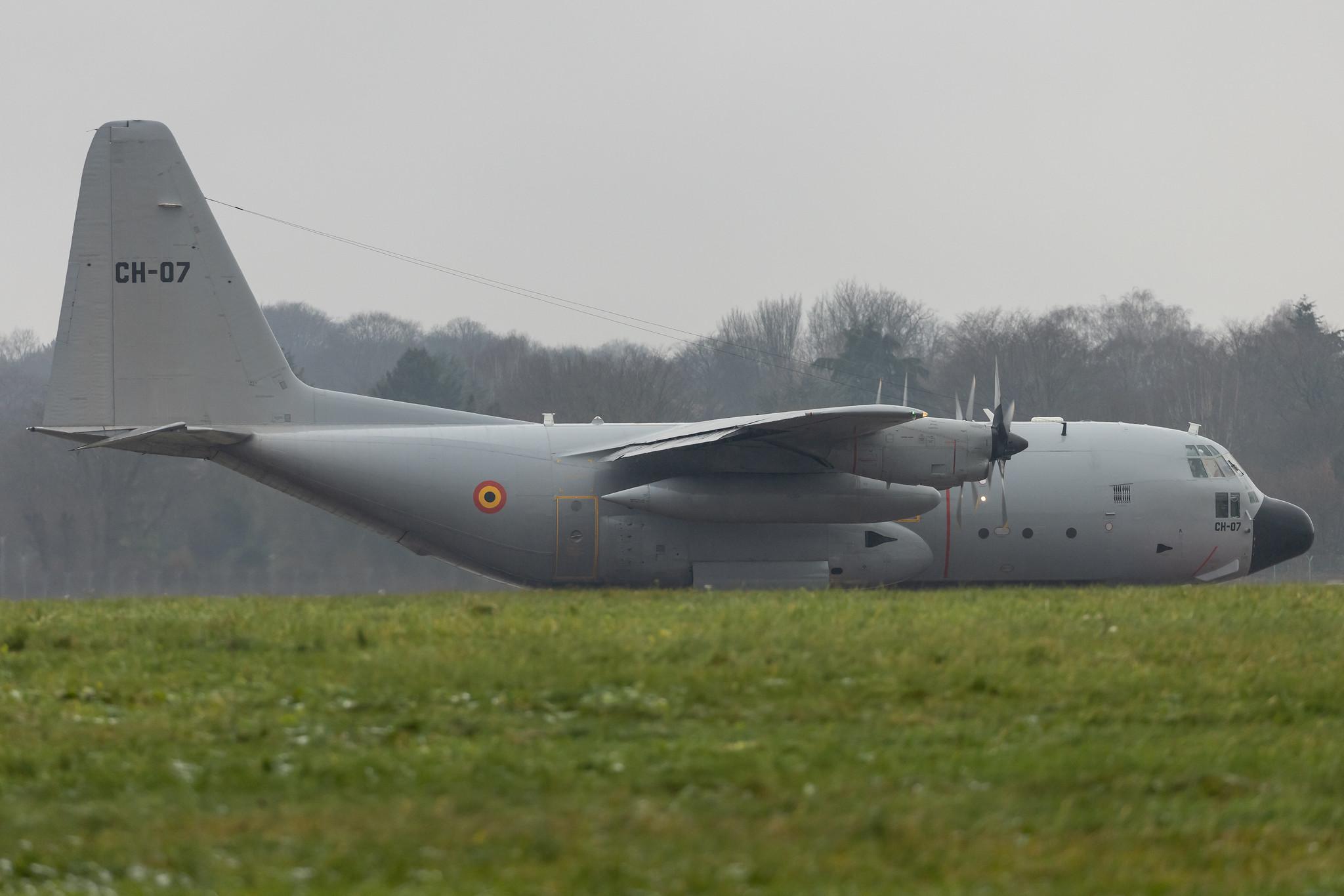 Hamburg Airport: Belgian Air Force | Lockheed C130H Hercules C130 | CH-07 | MSN 4476
