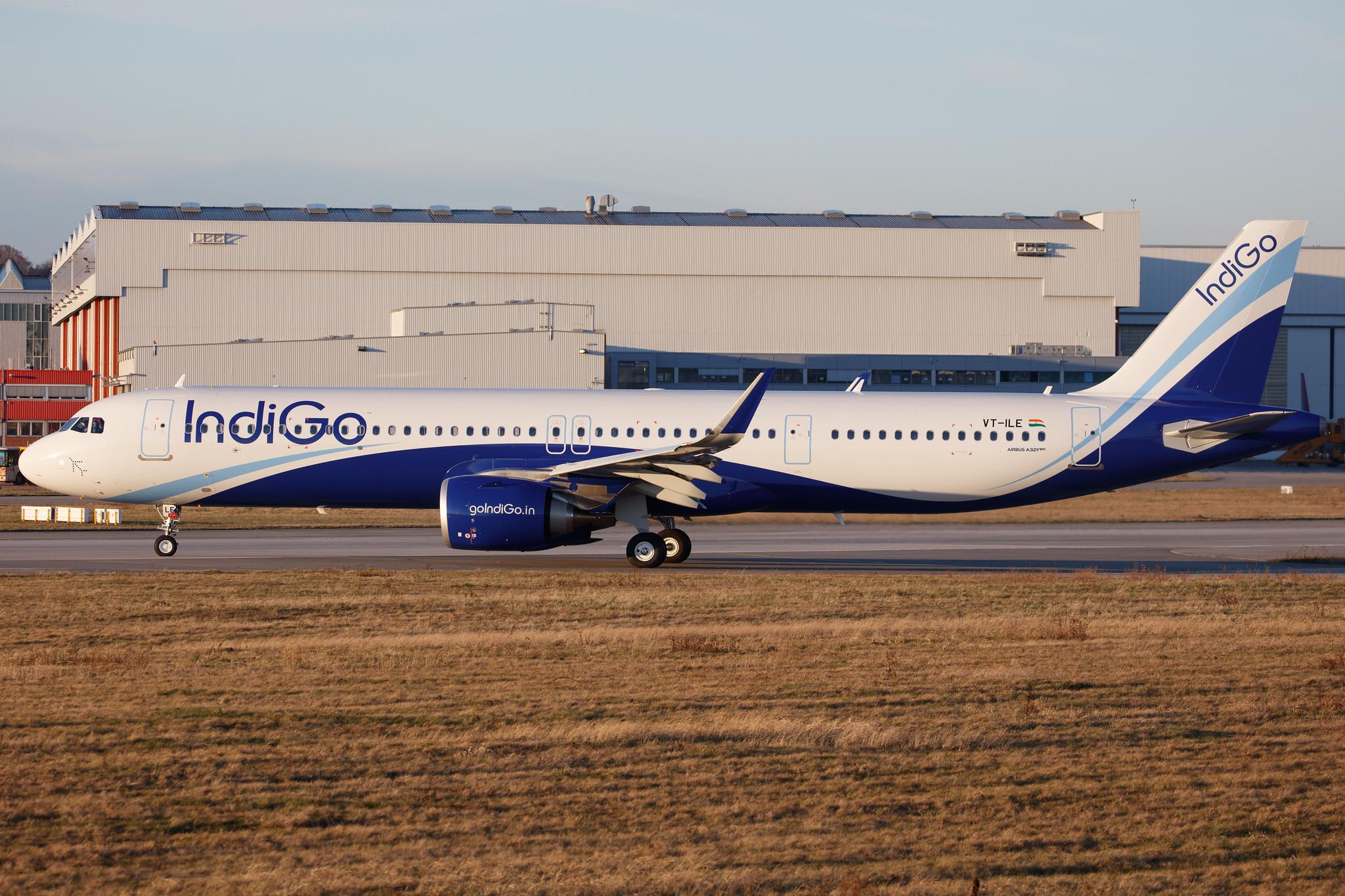 Hamburg Finkenwerder: IndiGo (6E / IGO) |  Airbus A321-252NX A21N | VT-ILE | MSN 10585
