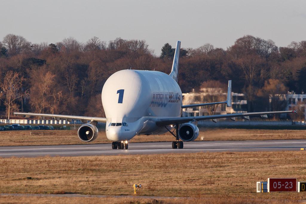 Hamburg Finkenwerder: Airbus Transport International (4Y / BGA) |  Airbus A300-608ST Beluga A3ST | F-GSTA | MSN 655