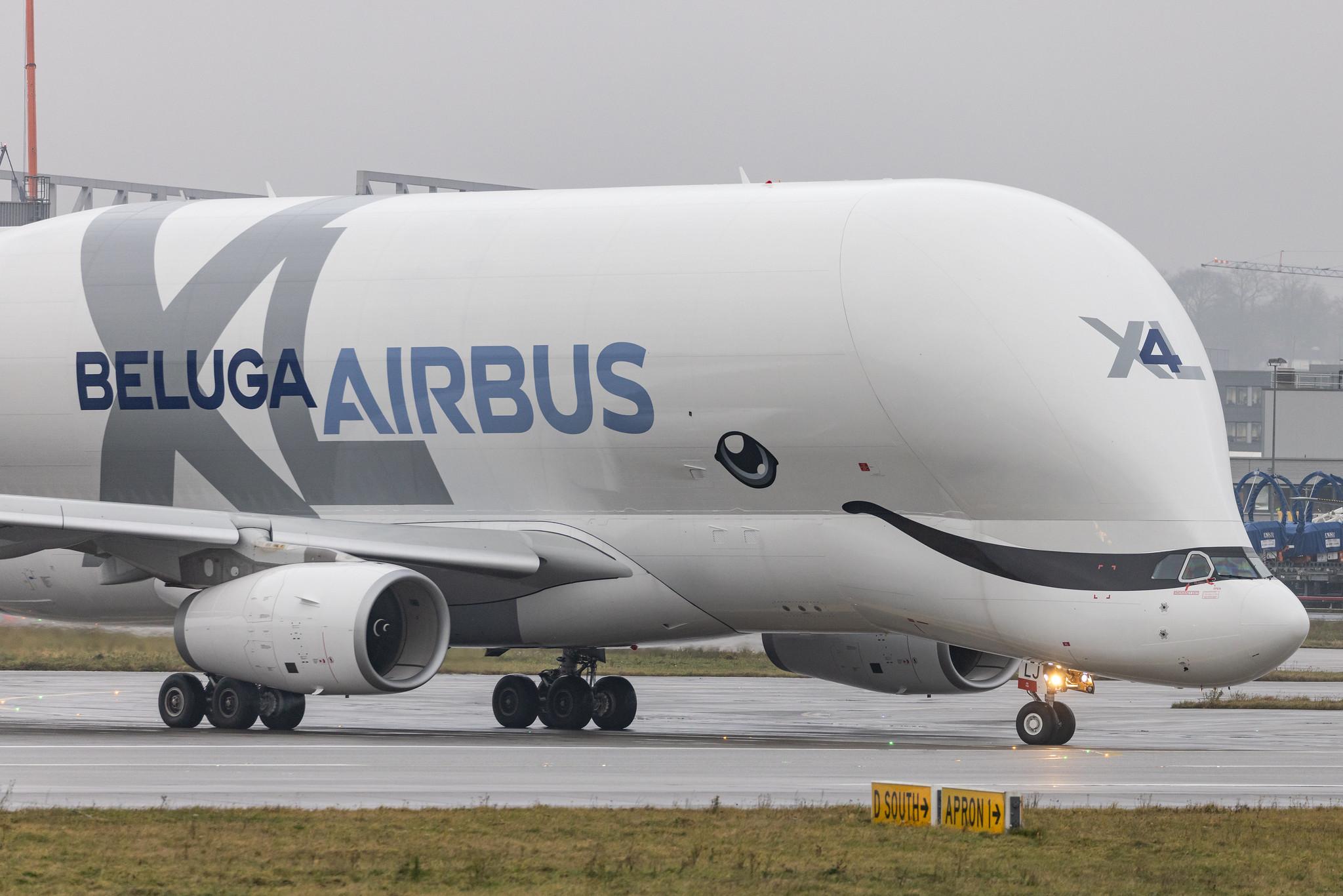 Hamburg Finkenwerder: Airbus Transport International (4Y / BGA) |  Airbus A330-743L Beluga XL A337 | F-GXLJ | MSN 1985