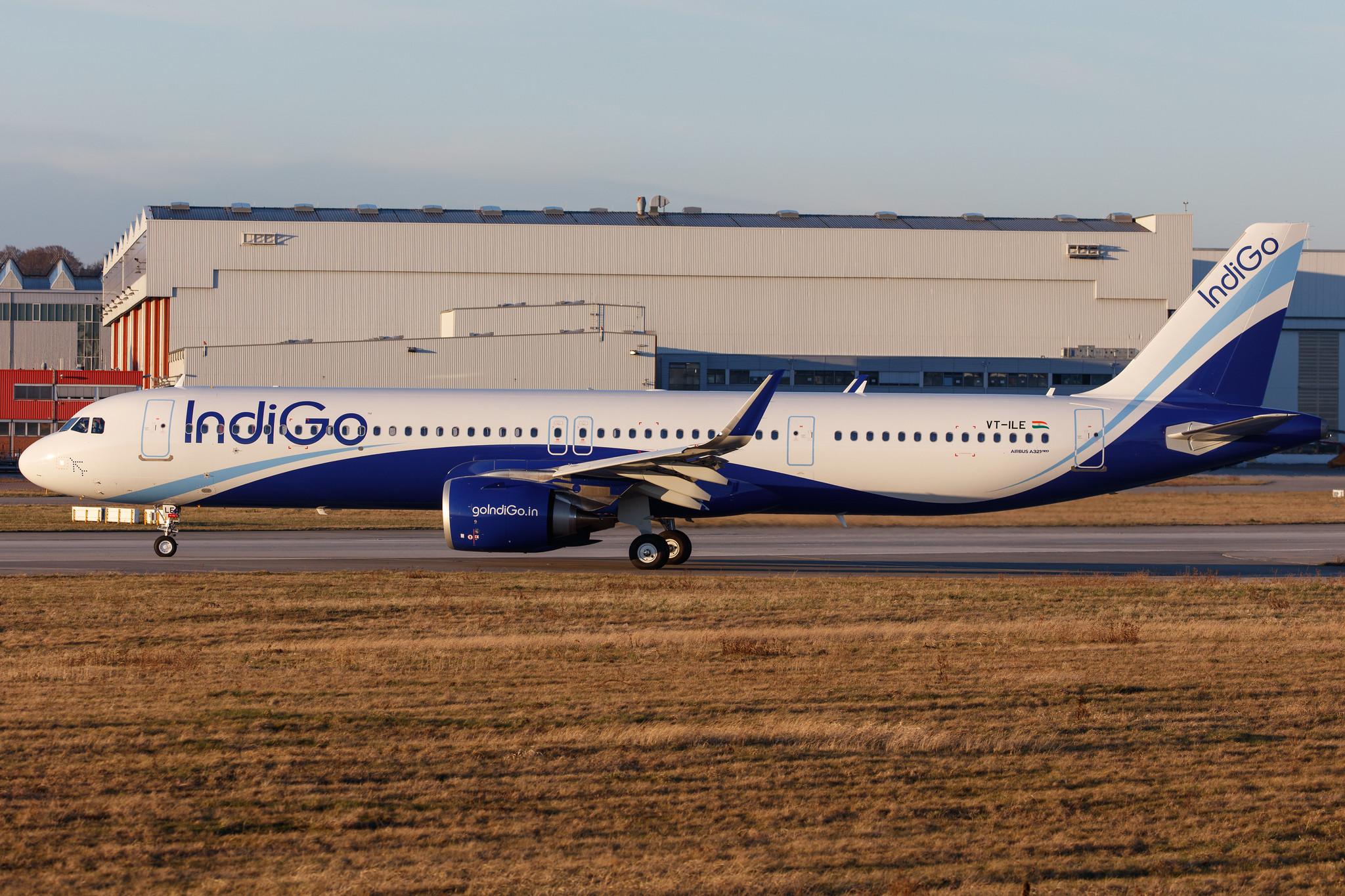 Hamburg Finkenwerder: IndiGo (6E / IGO) |  Airbus A321-252NX A21N | VT-ILE | MSN 10585
