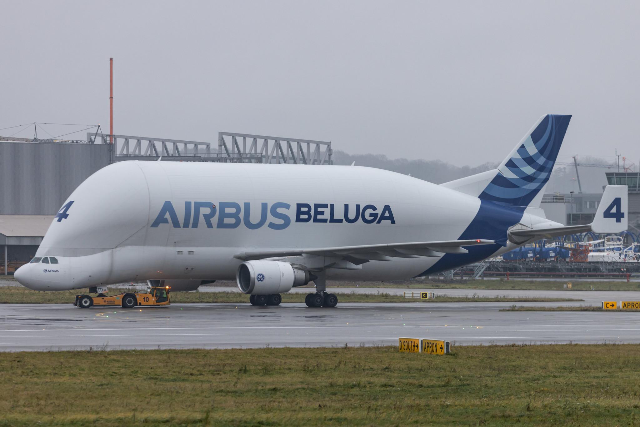 Hamburg Finkenwerder: Airbus Transport International (4Y / BGA) |  Airbus A300-608ST Beluga A3ST | F-GSTD | MSN 776