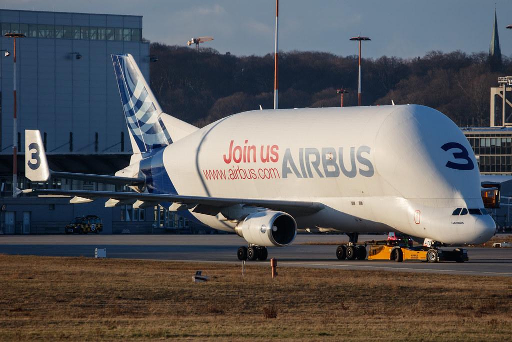 Hamburg Finkenwerder: Airbus Transport International (4Y / BGA) |  Airbus A300-608ST Beluga A3ST | F-GSTC | MSN 765