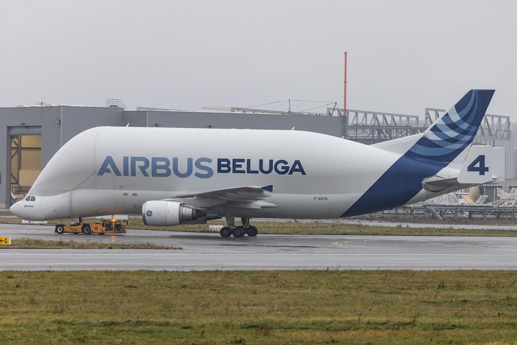 Hamburg Finkenwerder: Airbus Transport International (4Y / BGA) |  Airbus A300-608ST Beluga A3ST | F-GSTD | MSN 776