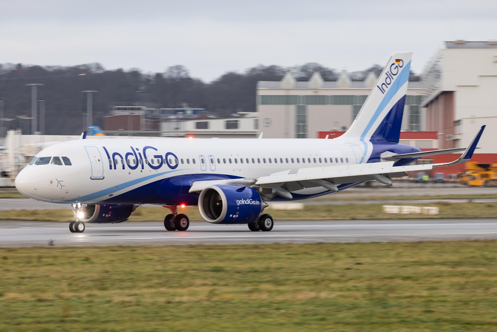 Hamburg Finkenwerder: IndiGo (6E / IGO) |  Airbus A320-251N A20N | D-AVVX (VT-IIO) | MSN 10668