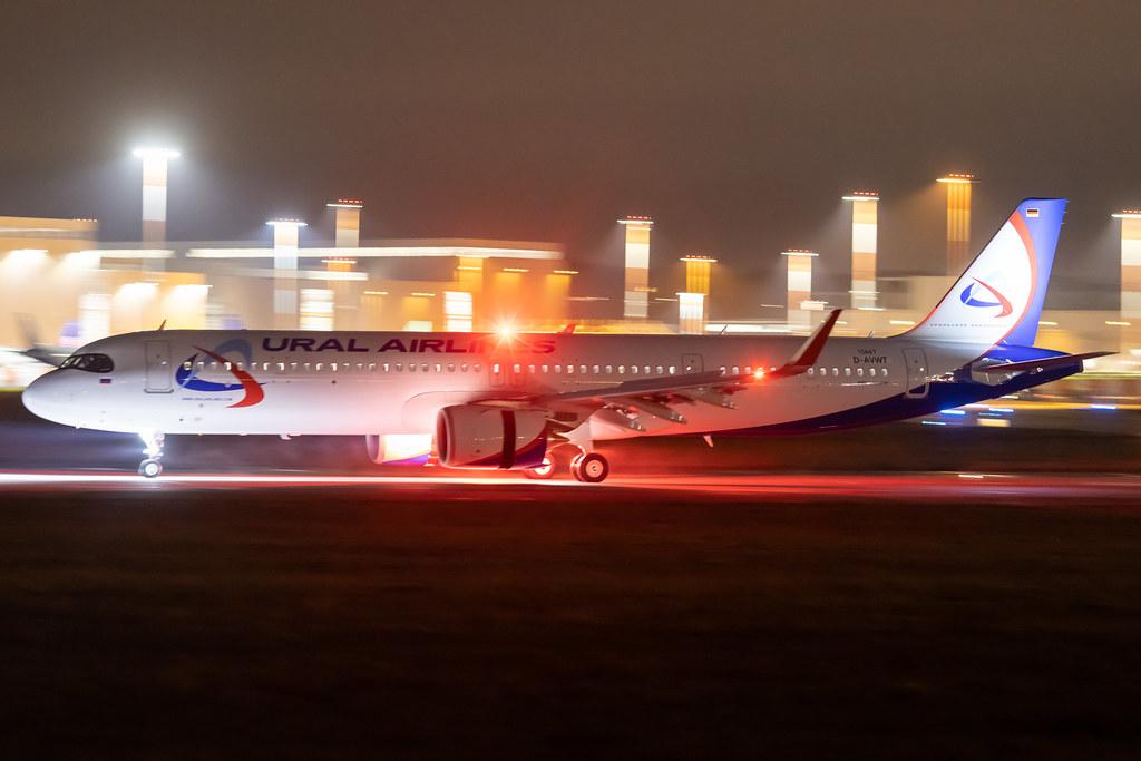 Hamburg Finkenwerder: Ural Airlines (U6 / SVR) | Airbus A321-251NX A21N | D-AVWT (VO-BFO) | MSN 10667