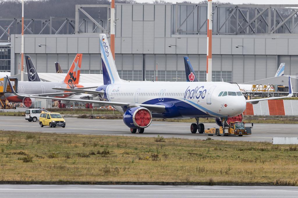 Hamburg Finkenwerder: IndiGo (6E / IGO) | Airbus A321-251NX A21N | D-AZWK (VT-IMG) | MSN 10647