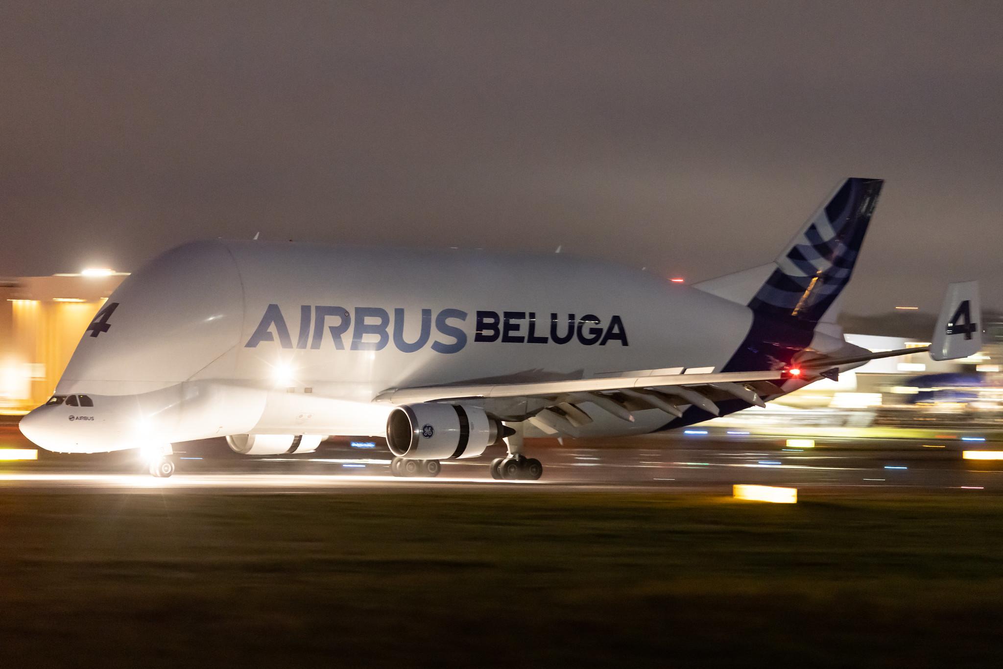 Hamburg Finkenwerder: Airbus Transport International (4Y / BGA) |  Airbus A300-608ST Beluga A3ST | F-GSTD | MSN 776