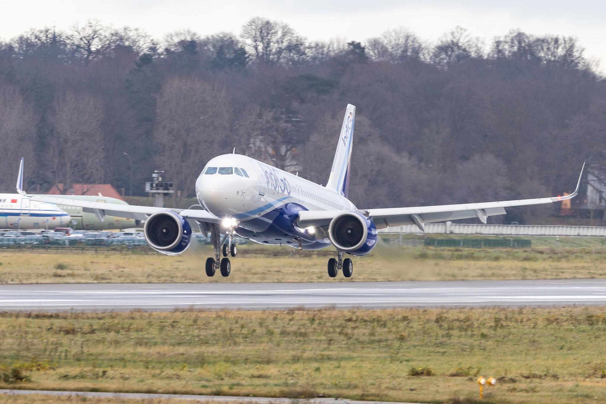 Hamburg Finkenwerder: IndiGo (6E / IGO) |  Airbus A320-251N A20N | D-AVVX (VT-IIO) | MSN 10668