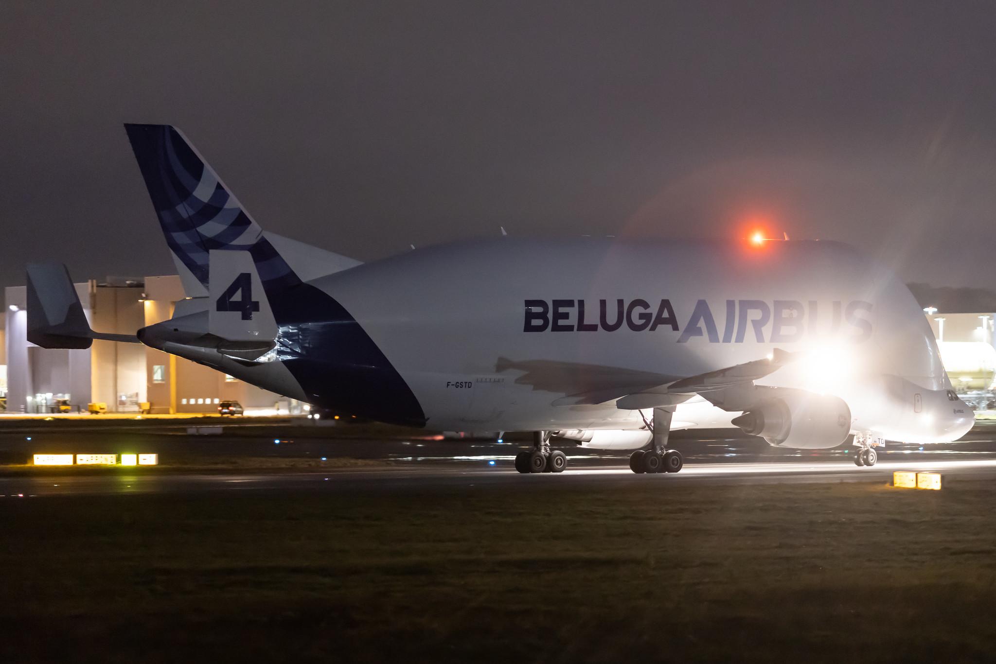 Hamburg Finkenwerder: Airbus Transport International (4Y / BGA) |  Airbus A300-608ST Beluga A3ST | F-GSTD | MSN 776