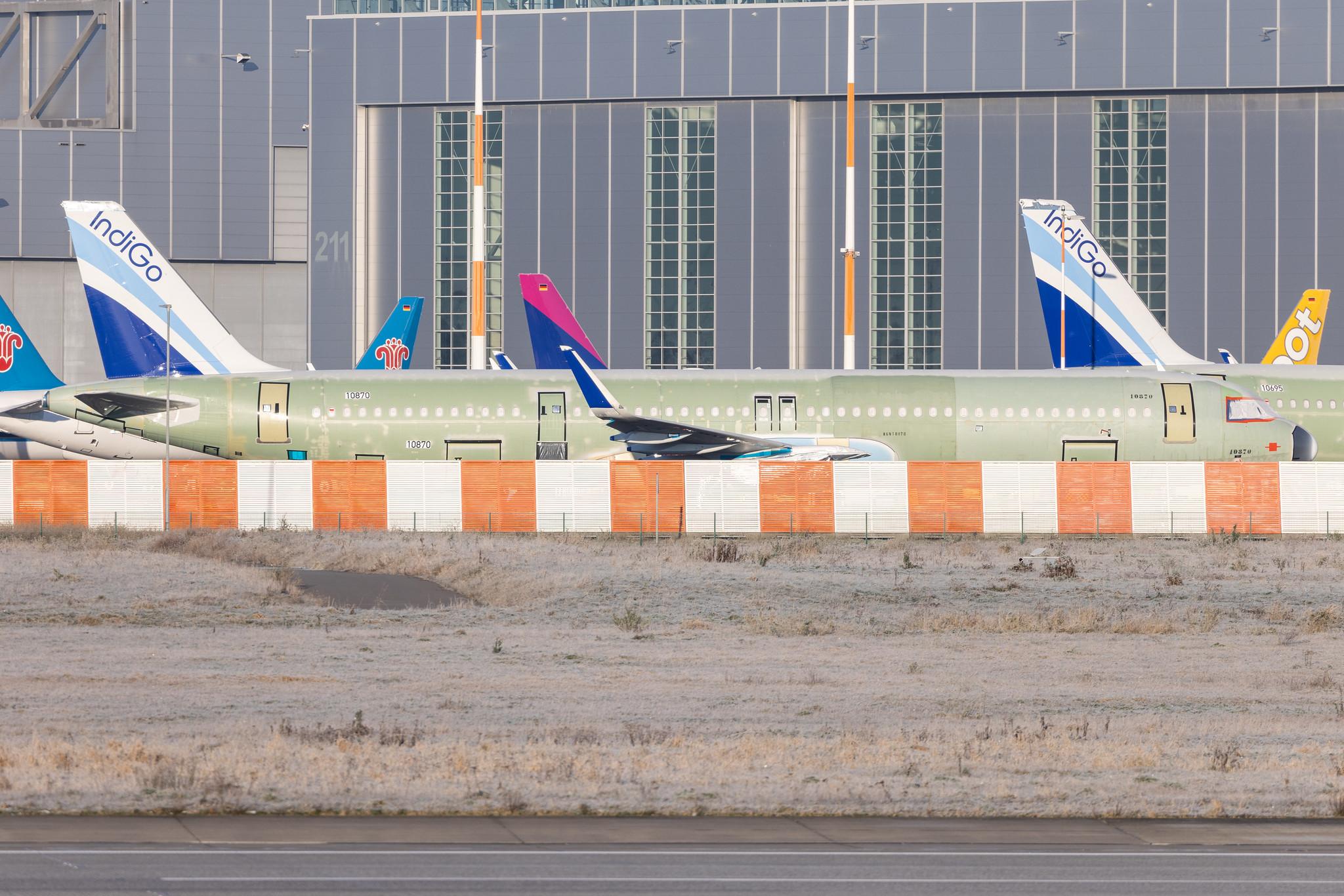 Hamburg Finkenwerder: IndiGo (6E / IGO) | Airbus A321-251NX A21N | D-A??? | MSN 10870