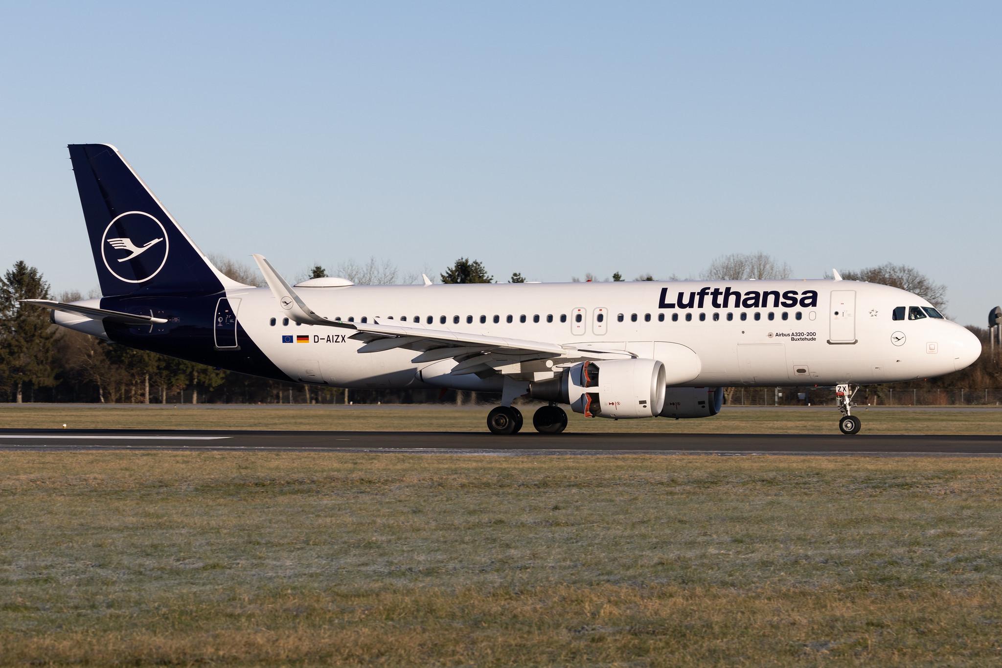 Hamburg Airport: Lufthansa (LH / DLH) |  Airbus A320-214 A320 | D-AIZX | MSN 5741