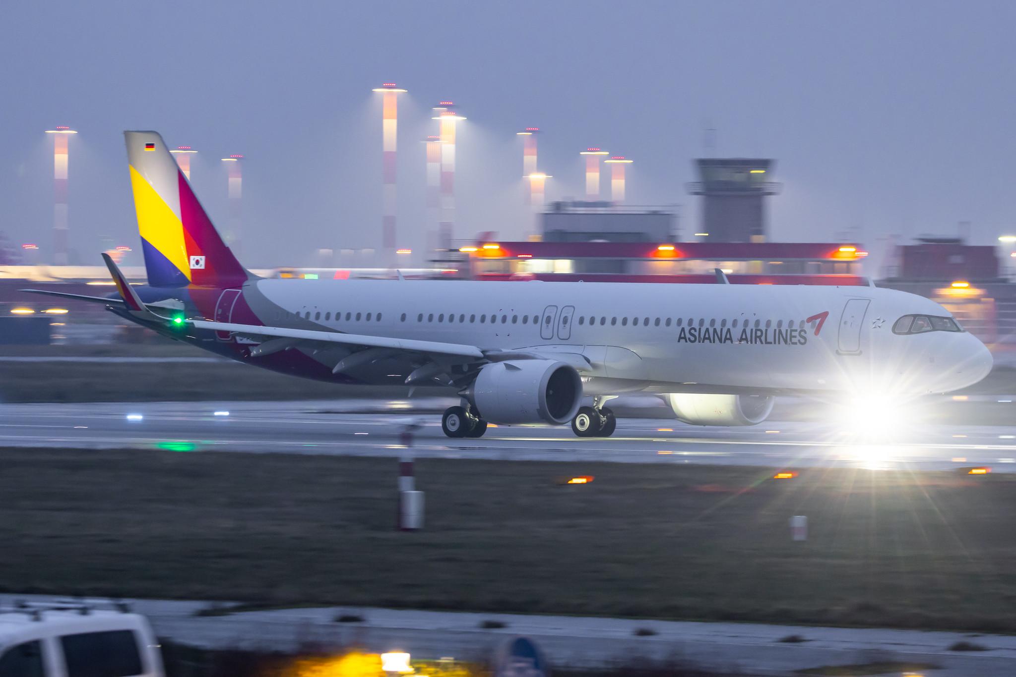Hamburg Finkenwerder: Asiana Airlines (OZ / AAR) | Airbus A321-251NX A21N | D-AZWM (HL8399) | MSN 10633