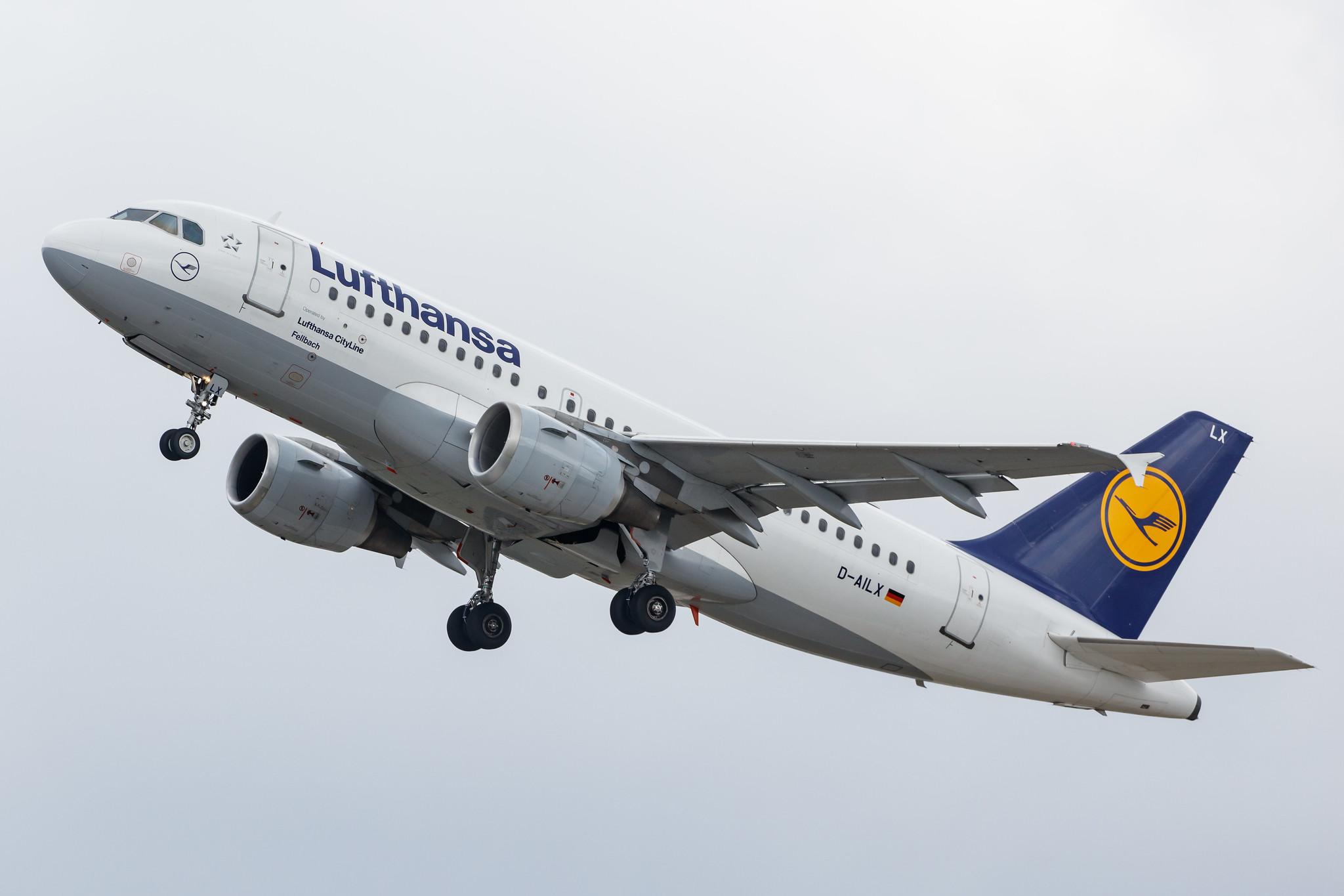 Flughafen Berlin Brandenburg: Lufthansa (LH / DLH) | Operator: Lufthansa CityLine |  Airbus A319-114 A319 | D-AILX | MSN 0860