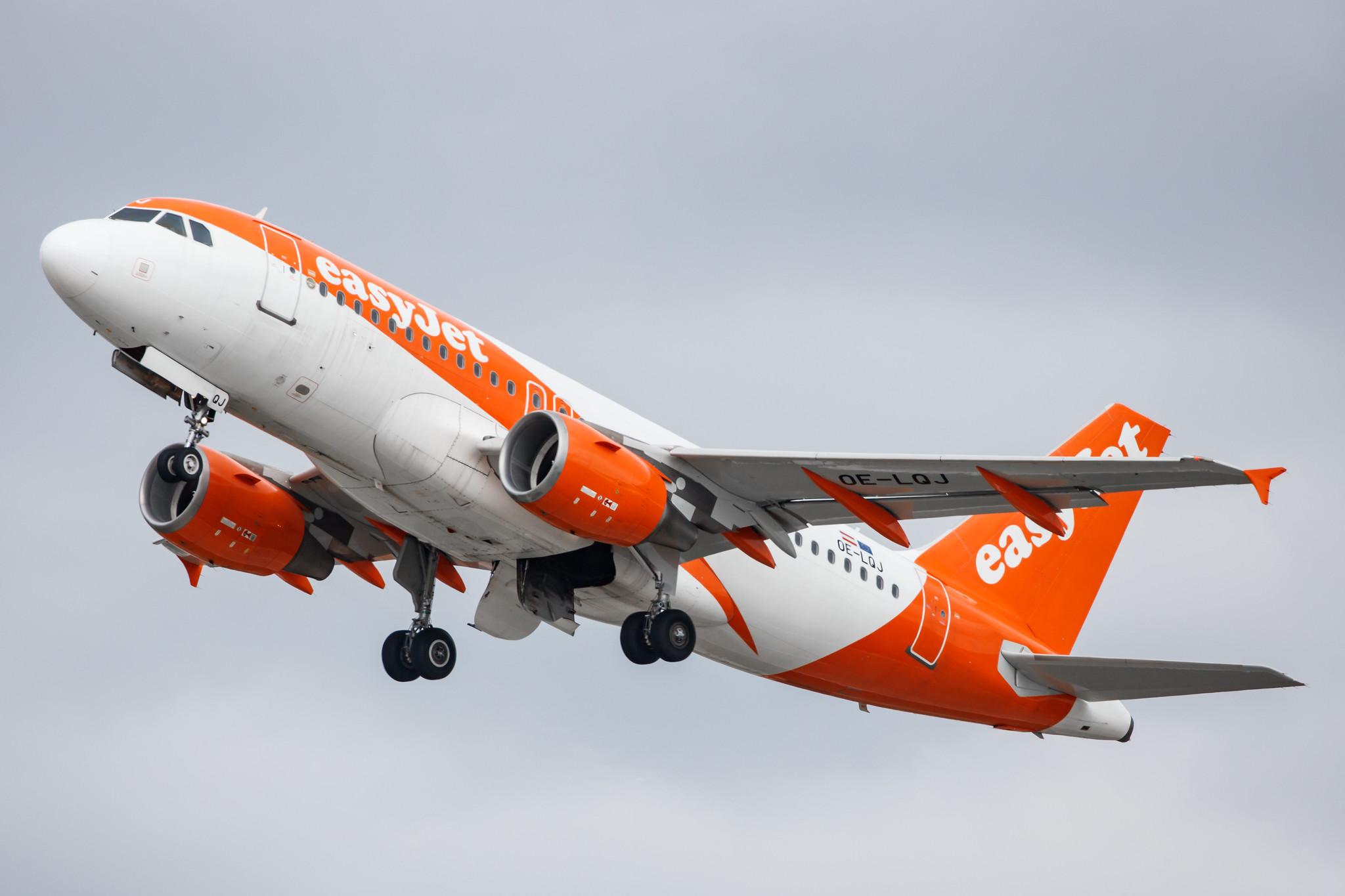 Flughafen Berlin Brandenburg: easyJet (U2 / EZY) | Operator: easyJet Europe |  Airbus A319-111 A319 | OE-LQJ | MSN 4080