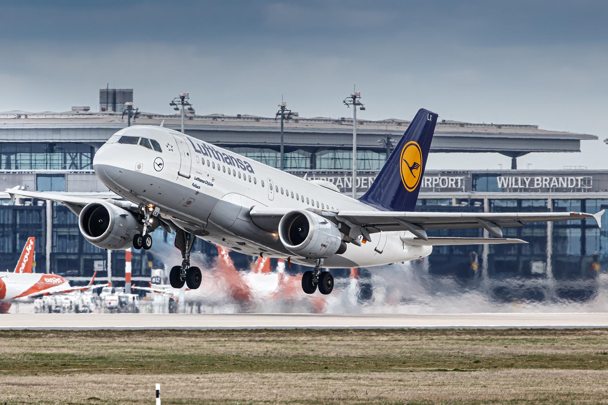 Flughafen Berlin Brandenburg: Lufthansa (LH / DLH) | Operator: Lufthansa CityLine |  Airbus A319-114 A319 | D-AILX | MSN 0860