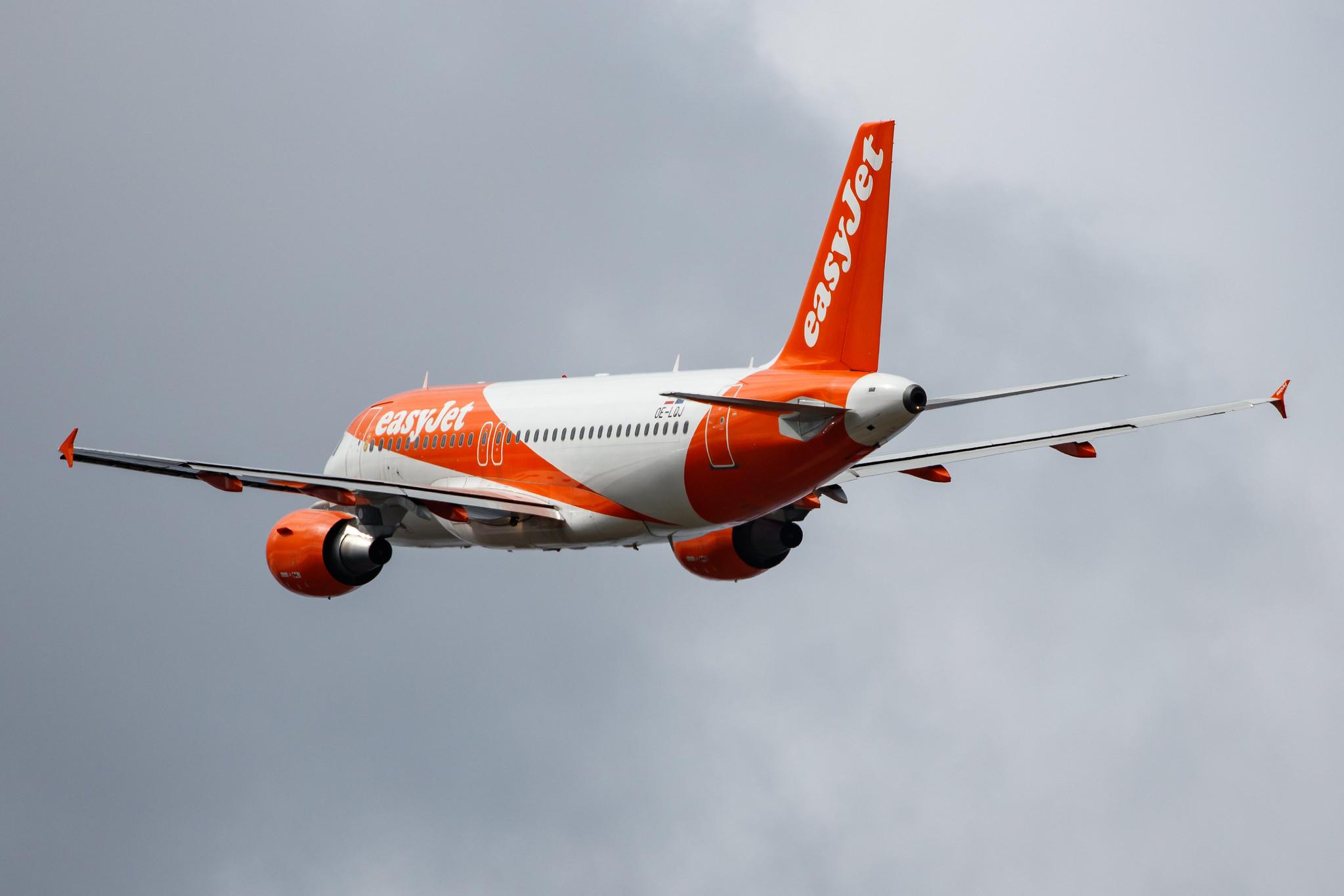 Flughafen Berlin Brandenburg: easyJet (U2 / EZY) | Operator: easyJet Europe |  Airbus A319-111 A319 | OE-LQJ | MSN 4080