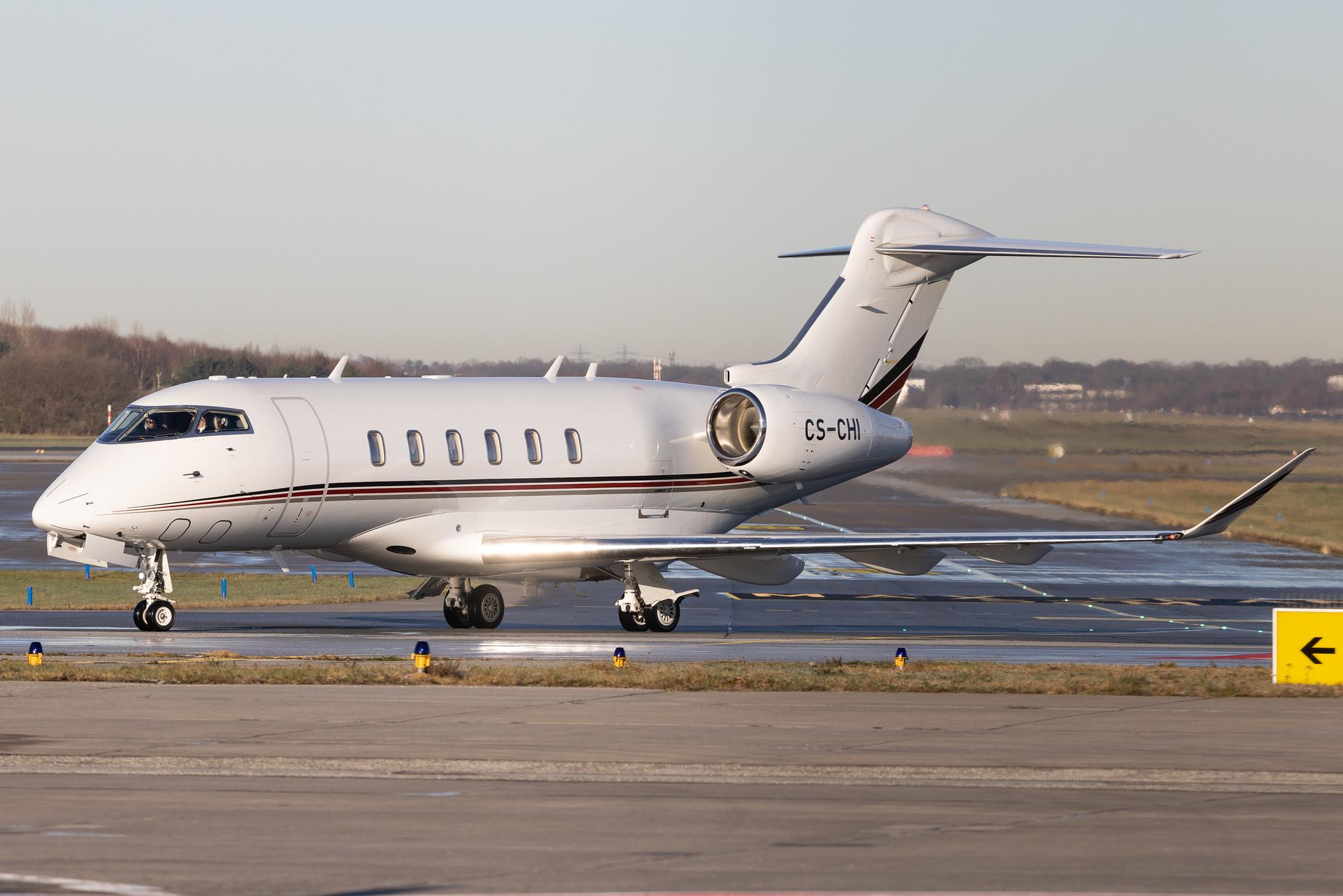 Hamburg Airport: Netjets Europe (/ NJE) | Operator: NetJets Europe |  Bombardier Challenger 350 CL35 | CS-CHI | MSN 20783